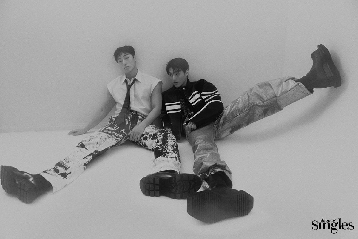 에이티즈 산과 우영의 싱글즈 화보, 에이티즈, 산, 우영, 싱글즈